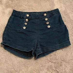 Blue sailor shorts